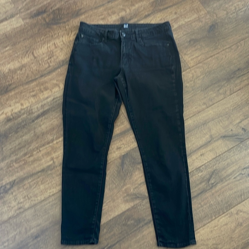 GAP Denim Women’s Black Curvy True Skinny Classic Jeans Size 32
